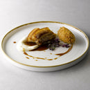 Stonecast Barley White økologisk tallerken med dyp kant, 200 mm, Min. kjøp: 6-4