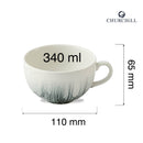 Tide svart kaffekopp, 340 ml, Min. kjøp: 6-2