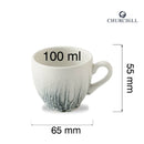 Tide svart espressokopp, 100 ml, Min. kjøp: 6-2