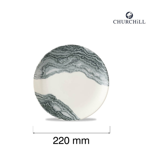 Tide Black Coupé-plate, 220 mm, Min. kjøp: 6