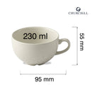 Delta grå kaffekopp, 230 ml, Min. kjøp: 6-2