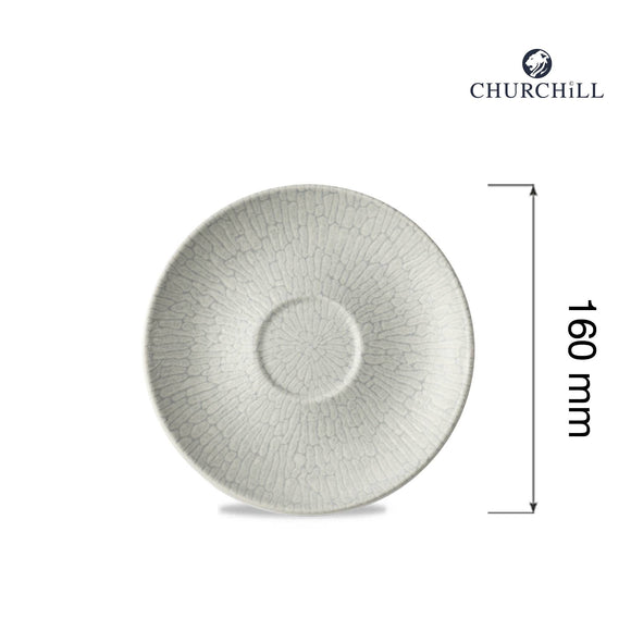 Delta grå kaffeskål, 160 mm, Min. kjøp: 6