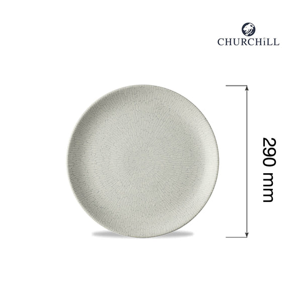 Delta grå kupéplate, 290 mm, Min. kjøp: 6