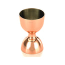 Klokkejigger med rett kant, kobber, 25/50 ml-2