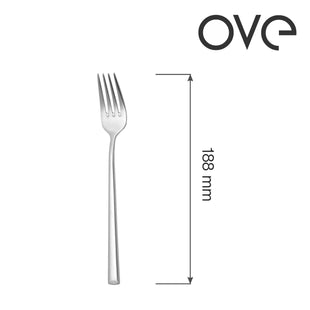 Bergen dessertgaffel, OVE, 188 mm, sett med 12 stk.