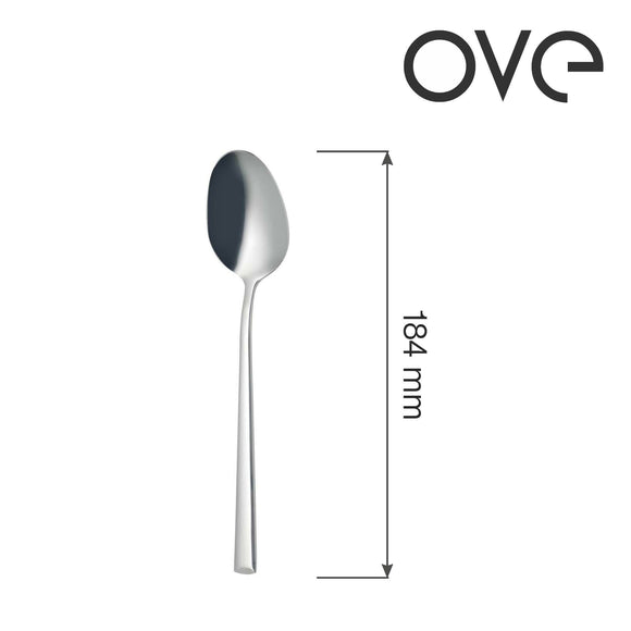 Bergen dessertskje, OVE, 184 mm, sett med 12 deler.