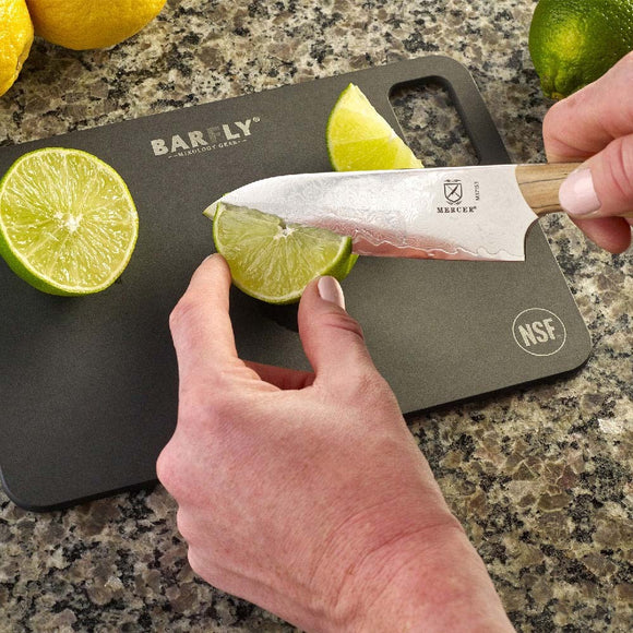 Svart skjærebrett, 150x230mm