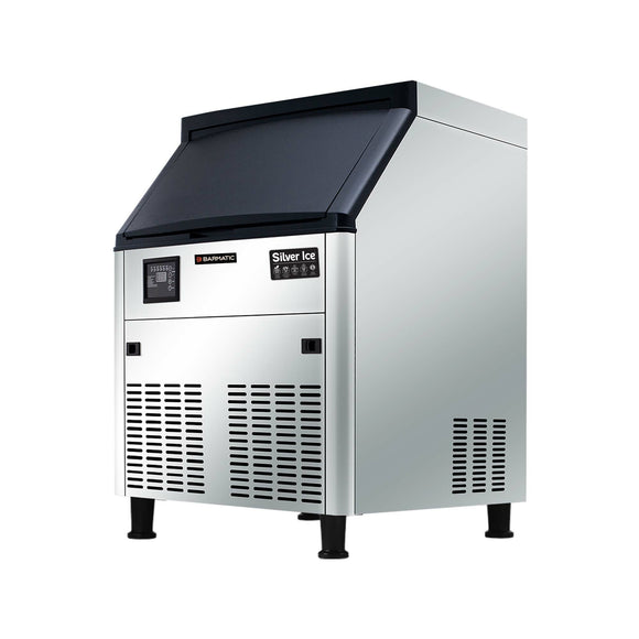 Sølv isbit-127A ismaskin 127 kg/24t, kapasitet 360 kg