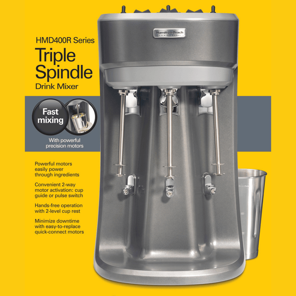 Trippelspindelmikser, 318 x 229 x (H) 521 mm