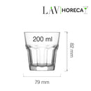 Amsterdam vannglass 200 ml, LAV , Min. kjøp: 12-9