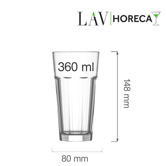 Amsterdam longdrinkglass 360 ml, LAV, Min. kjøp: 12
