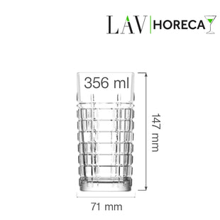 Glasgow longdrinkglass 356 ml, Min. kjøp: 12