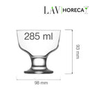 Santiago iskrem- og dessertkopp 285 ml, LAV, Min. kjøp: 12-9