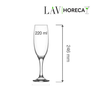 Aspen champagnefløyte 220 ml, LAV  , Min. kjøp: 12