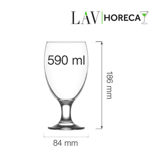 Aspen isteglass 590 ml, LAV, Min. kjøp: 6