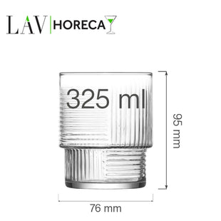 Istanbul brusglass 325 ml, LAV, Min. kjøp: 12