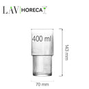 Istanbul longdrinkglass 400 ml, LAV, Min. kjøp: 12-5