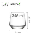 Lyon whiskyglass 345 ml, LAV , Min. kjøp: 12-4