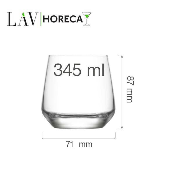 Lyon whiskyglass 345 ml, LAV , Min. kjøp: 12