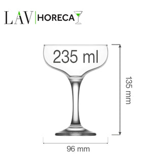 Sofia champagneglass 235 ml, LAV, Min. kjøp: 12