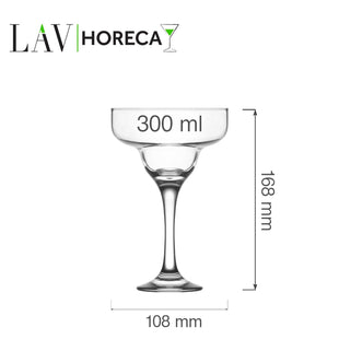 Sofia margaritaglass 300 ml, LAV, Min. kjøp: 6