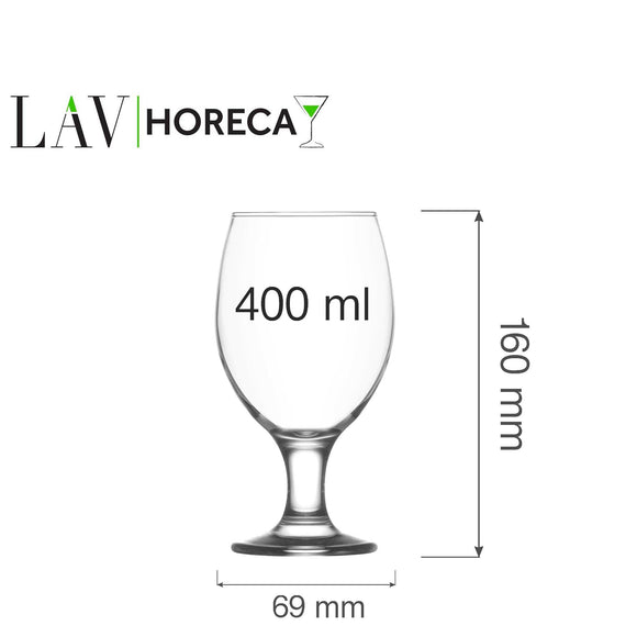 Sofia ølglass, 400 ml, LAV, Min. kjøp: 6