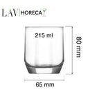 Riga brusglass, 215 ml, LAV, Min. kjøp: 12-5