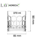 Archie gammeldags glass, 370 ml, LAV, Min. kjøp: 12-5