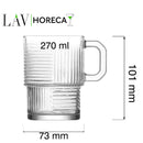 Istanbul glasskrus, 270 ml, LAV, Min. kjøp: 12-5