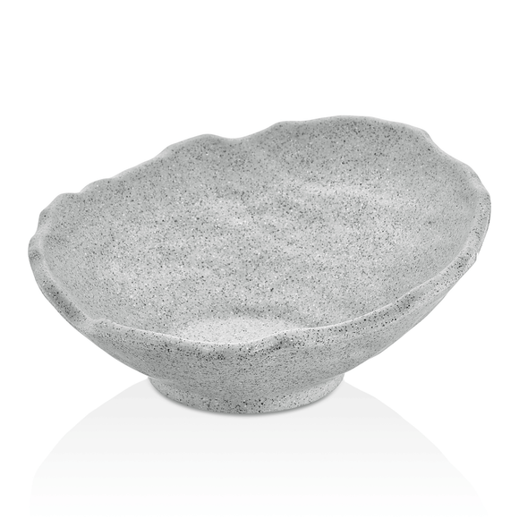 Terra Skråstilt Ramekin grå granitt 232x225x(h)95 mm