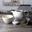 Hvit elegant drikkekanne, 426 ml-8