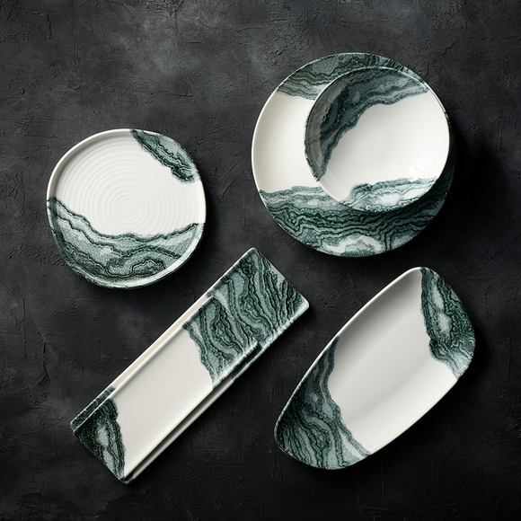 Tide Black Coupé-plate, 260 mm, Min. kjøp: 6