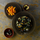 Stonecast Patina Iron Black bred kantbolle, 280 mm, Min. kjøp: 12-7