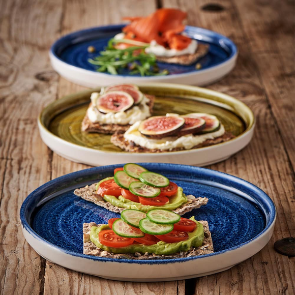 Stonecast Plume grønnvegget plate, 210 mm, Min. kjøp: 6