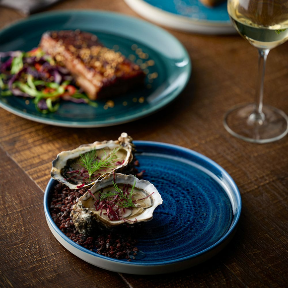 Stonecast Plume ultramarin veggplate, 210 mm, Min. kjøp: 6