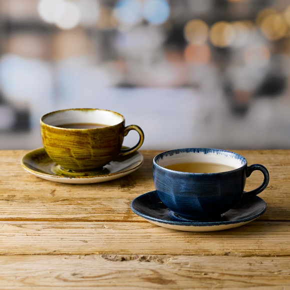 Stonecast Plume Green cappuccinokopp, 227 ml, Min. kjøp: 12