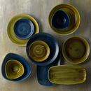 Stonecast Plume Green kokketallerken avlang, 298x153mm-7