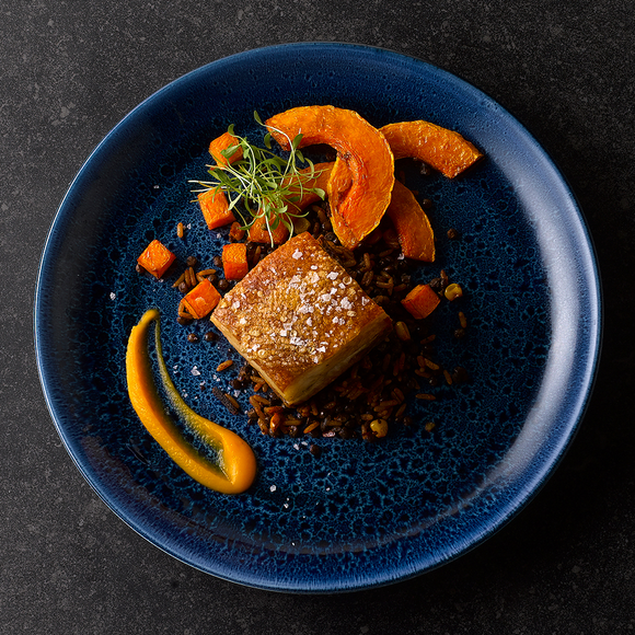 Stonecast Plume Ultramarin coupéplate, 288 mm, Min. kjøp: 12