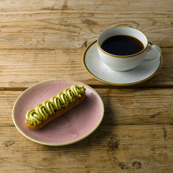 Stonecast Barley White cappuccino-tallerken, 156 mm, Min. kjøp: 6