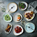 Stonecast Barley White trekantet bolle, 185 mm, Min. kjøp: 6-8