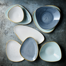 Stonecast Duck Egg trekantet bolle, 235 mm, Min. kjøp: 6-7