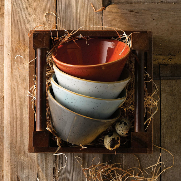 Stonecast Duck Egg Zest snackskål, 340 ml, Min. kjøp: 6