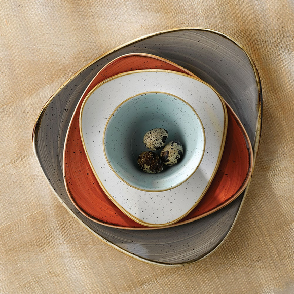 Stonecast Duck Egg Zest snackskål, 340 ml, Min. kjøp: 6