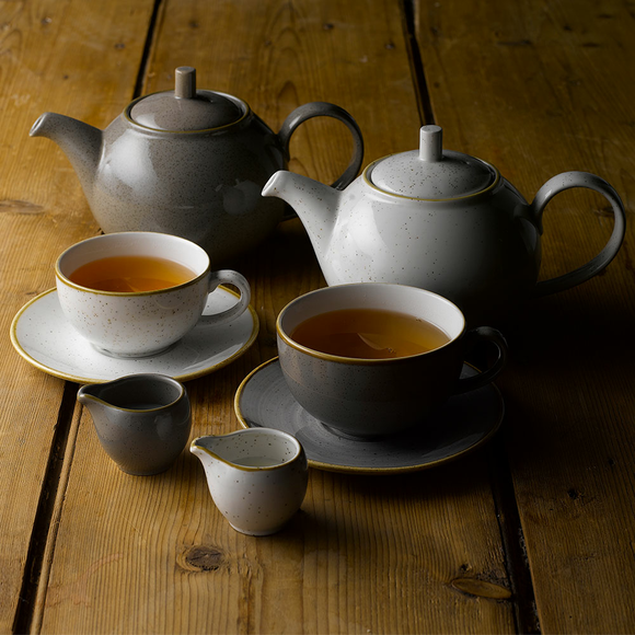 Stonecast Grå cappuccinokopp, 340 ml, Min. kjøp: 6