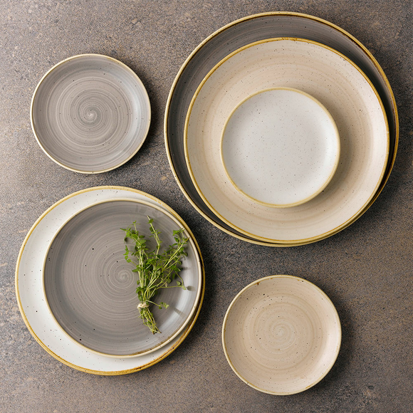 Stonecast Grå coupéplate, 324 mm, Min. kjøp: 6