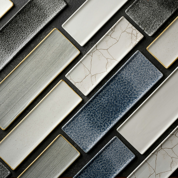 Stonecast pepperkorngrått porselensbrett, 320x110mm, Min. kjøp: 6