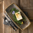 Stonecast grå avlang plate, 295 mm, Min. kjøp: 6-9