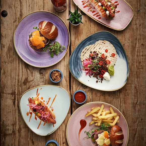 Stonecast Petal Pink kupétallerken, 288 mm, Min. kjøp: 6