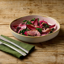 Organisk tallerken med høy kant Stonecast Petal Pink, 230 mm, Min. kjøp: 6-9