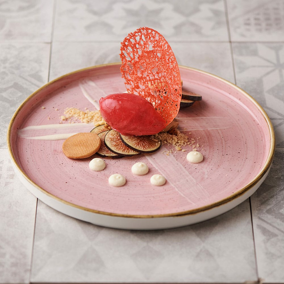 Stonecast Petal Pink veggplate, 210 mm, Min. kjøp: 6